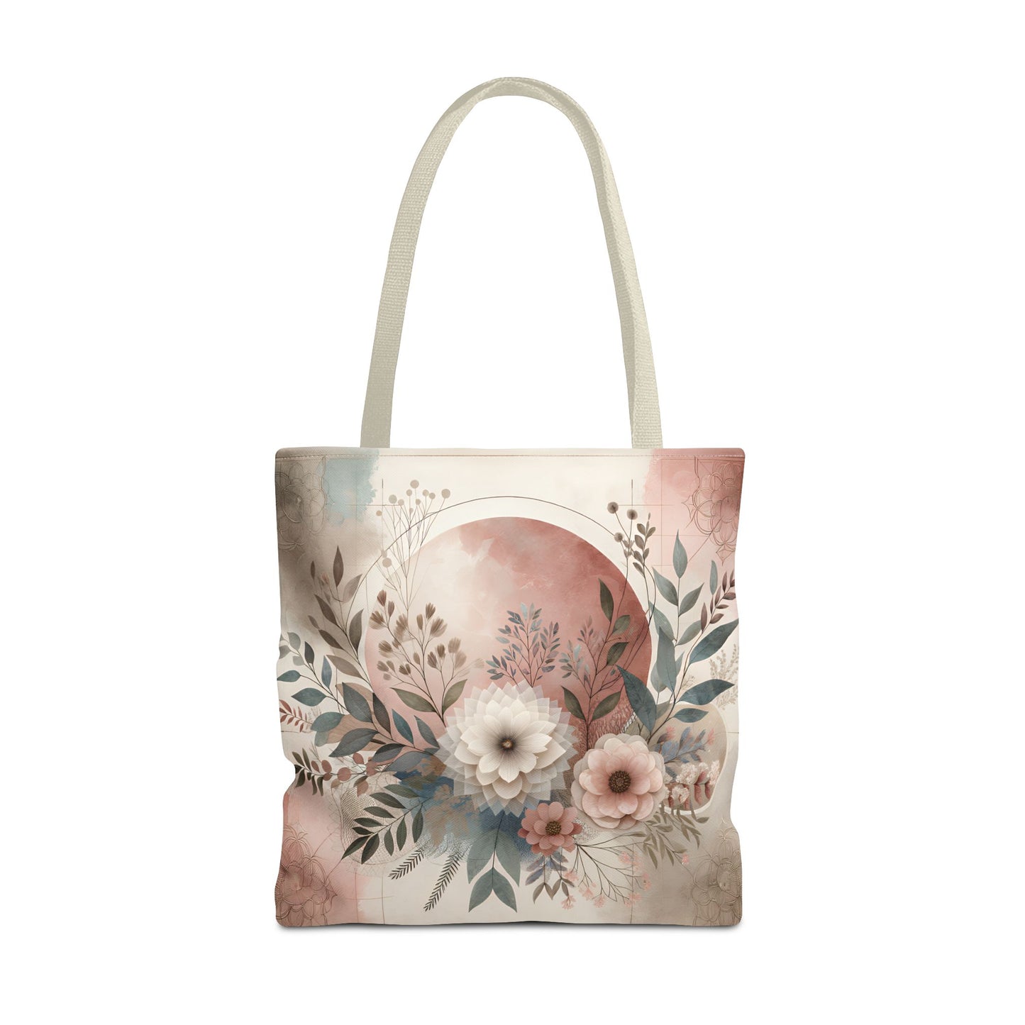 Floral Tote Bag – Elegant Eco-Friendly Accessory for Shopping, Weddings, and Gifting