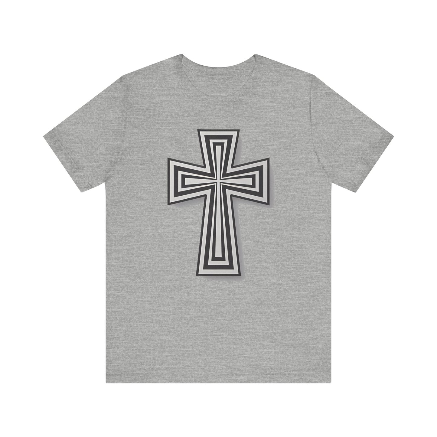 Faith-Inspired Cross Tee - Unisex Jersey Shirt