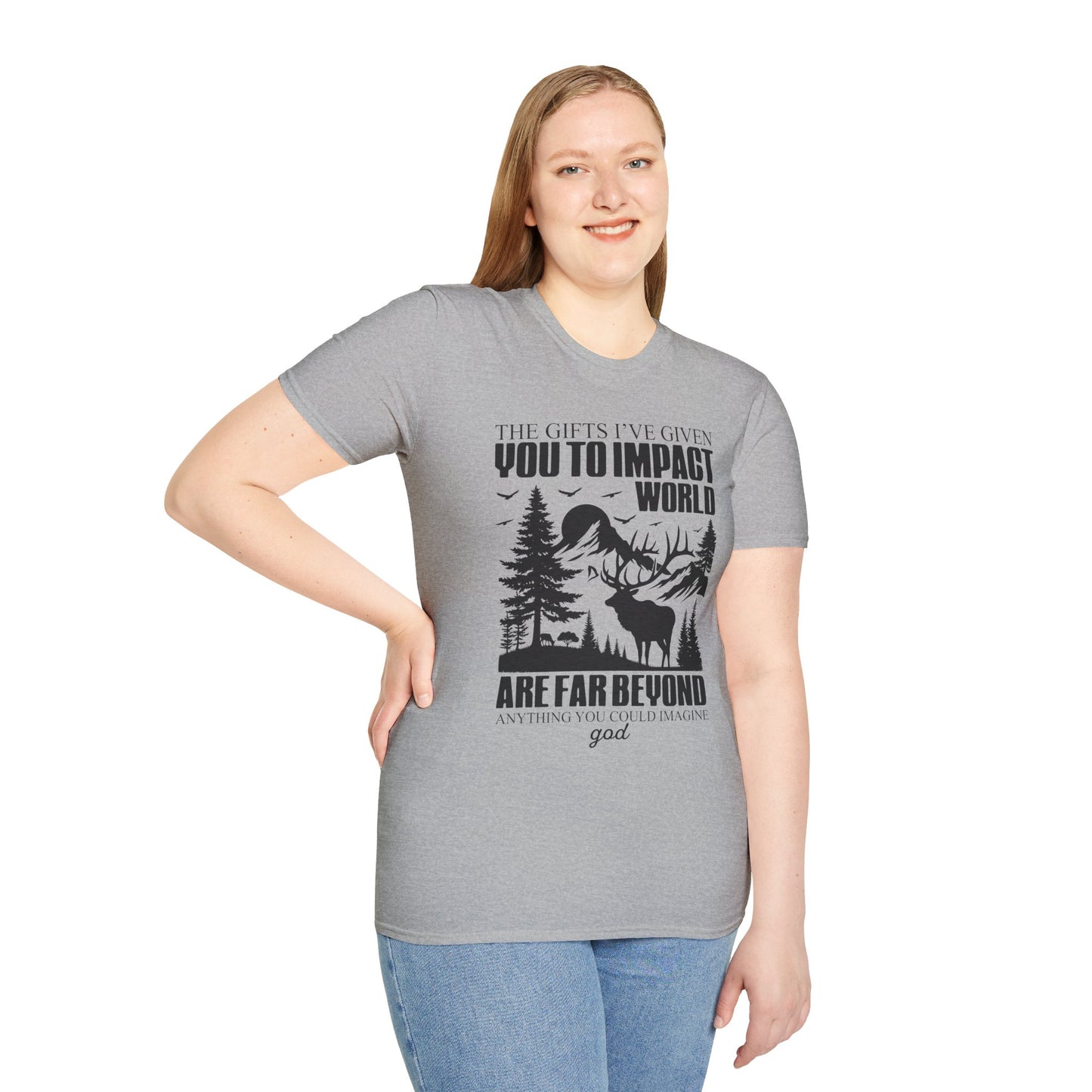 God's Gifts to Impact the World Deer Design