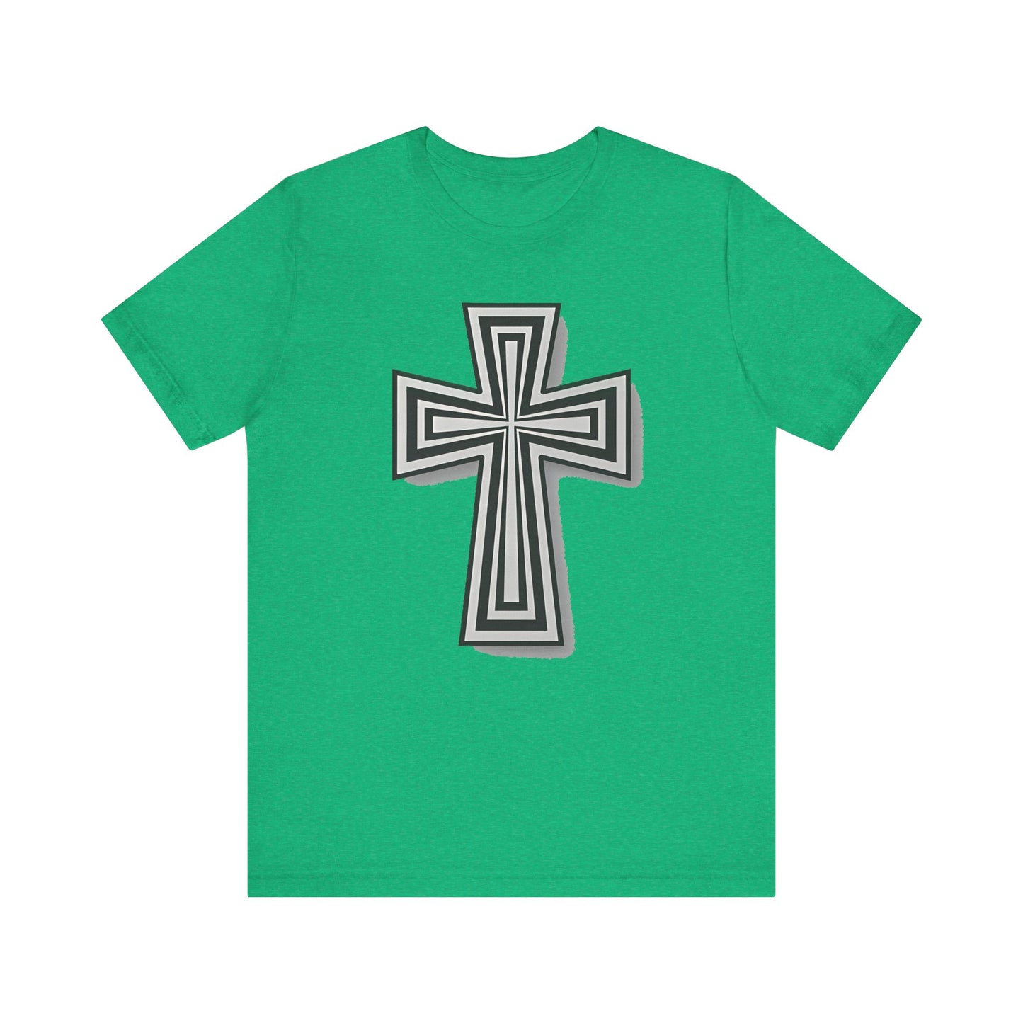 Faith-Inspired Cross Tee - Unisex Jersey Shirt