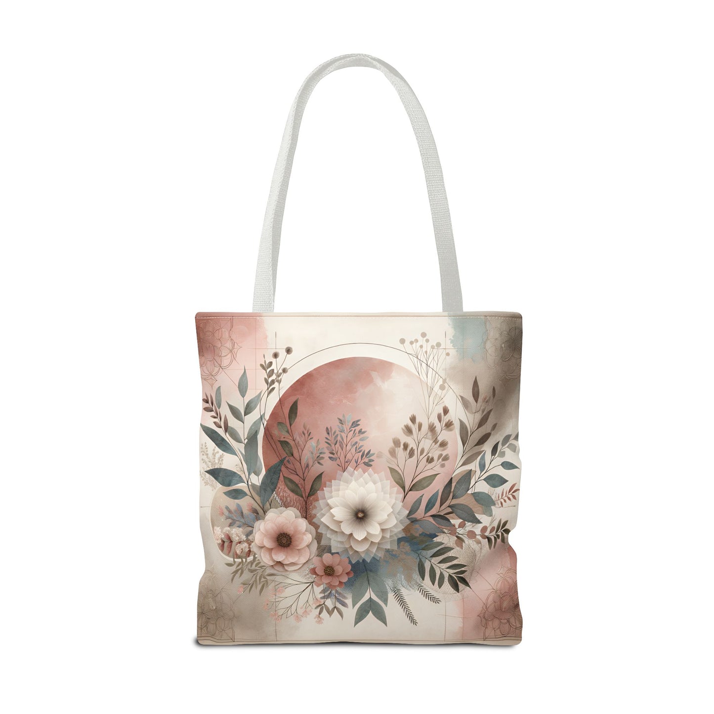 Floral Tote Bag – Elegant Eco-Friendly Accessory for Shopping, Weddings, and Gifting