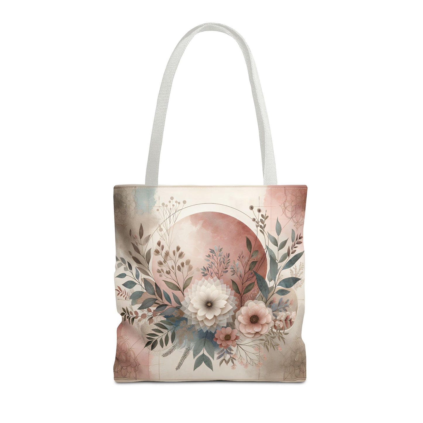 Floral Tote Bag – Elegant Eco-Friendly Accessory for Shopping, Weddings, and Gifting