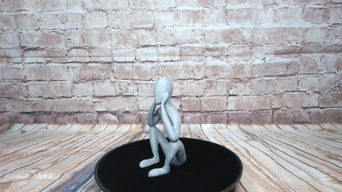 NObody – Introspection | Minimalist 3D Printed Desk Sculpture