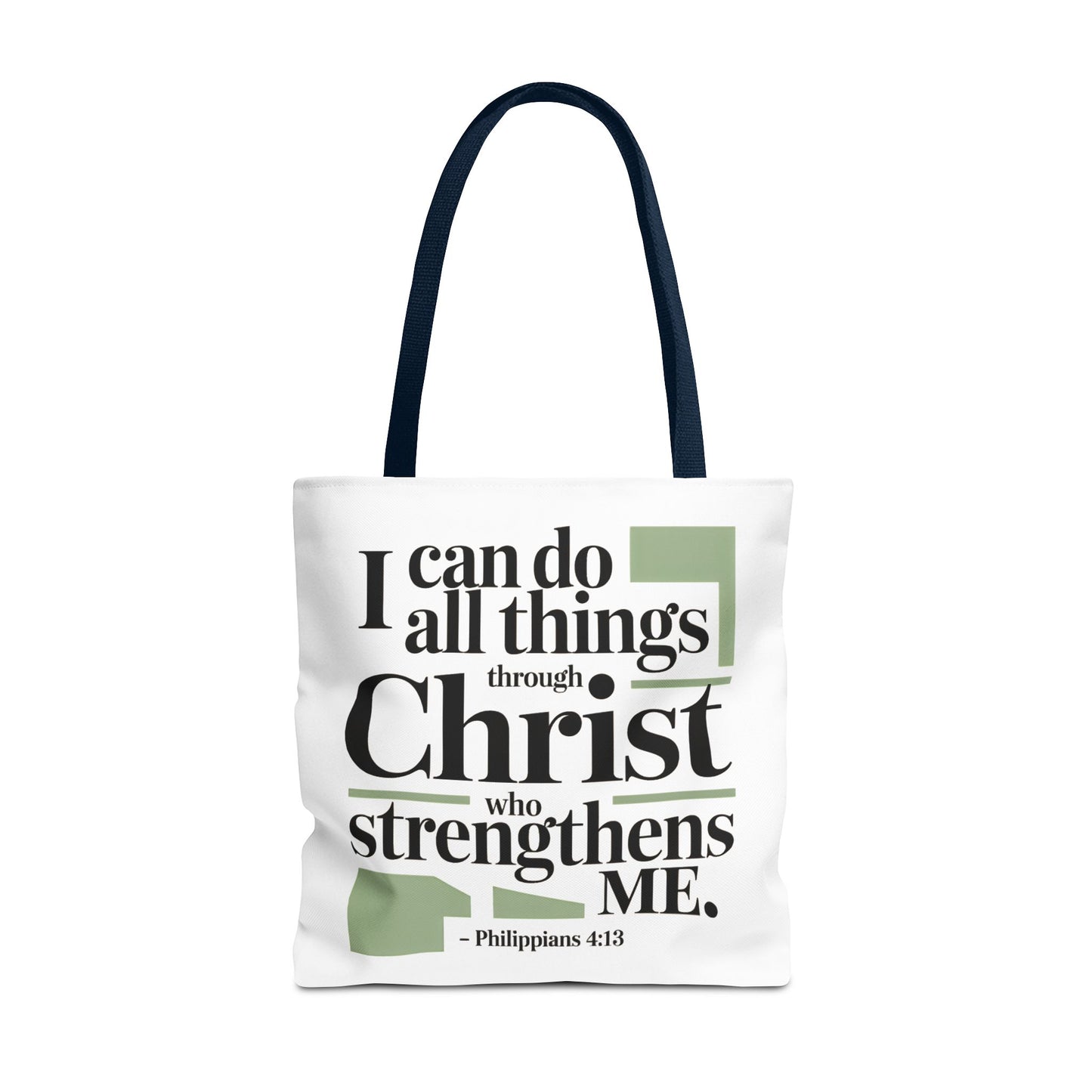 Inspirational Bible Verse Tote Bag – Faith-Based Everyday Carry, Christian Gift for Women, Church & Life