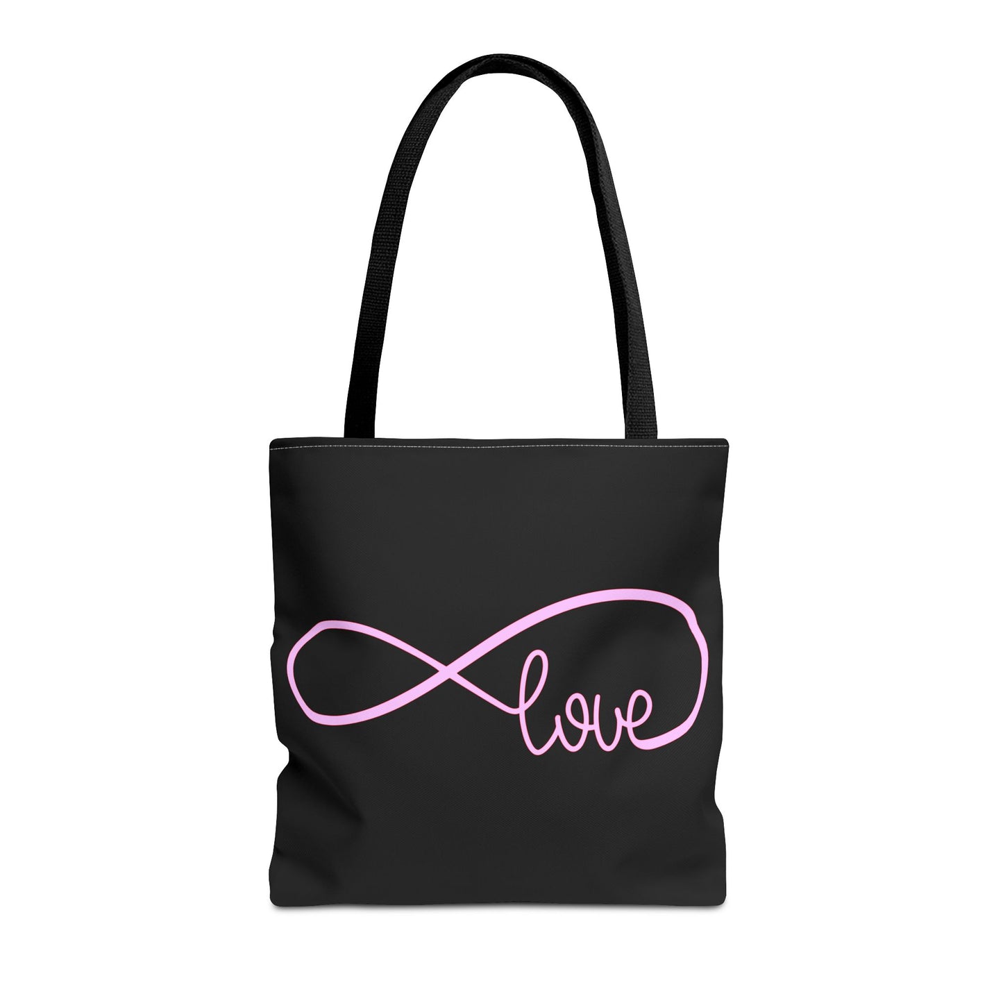 Love Infinity Symbol Tote Bag – Romantic Double-Sided Print, Everyday Carry