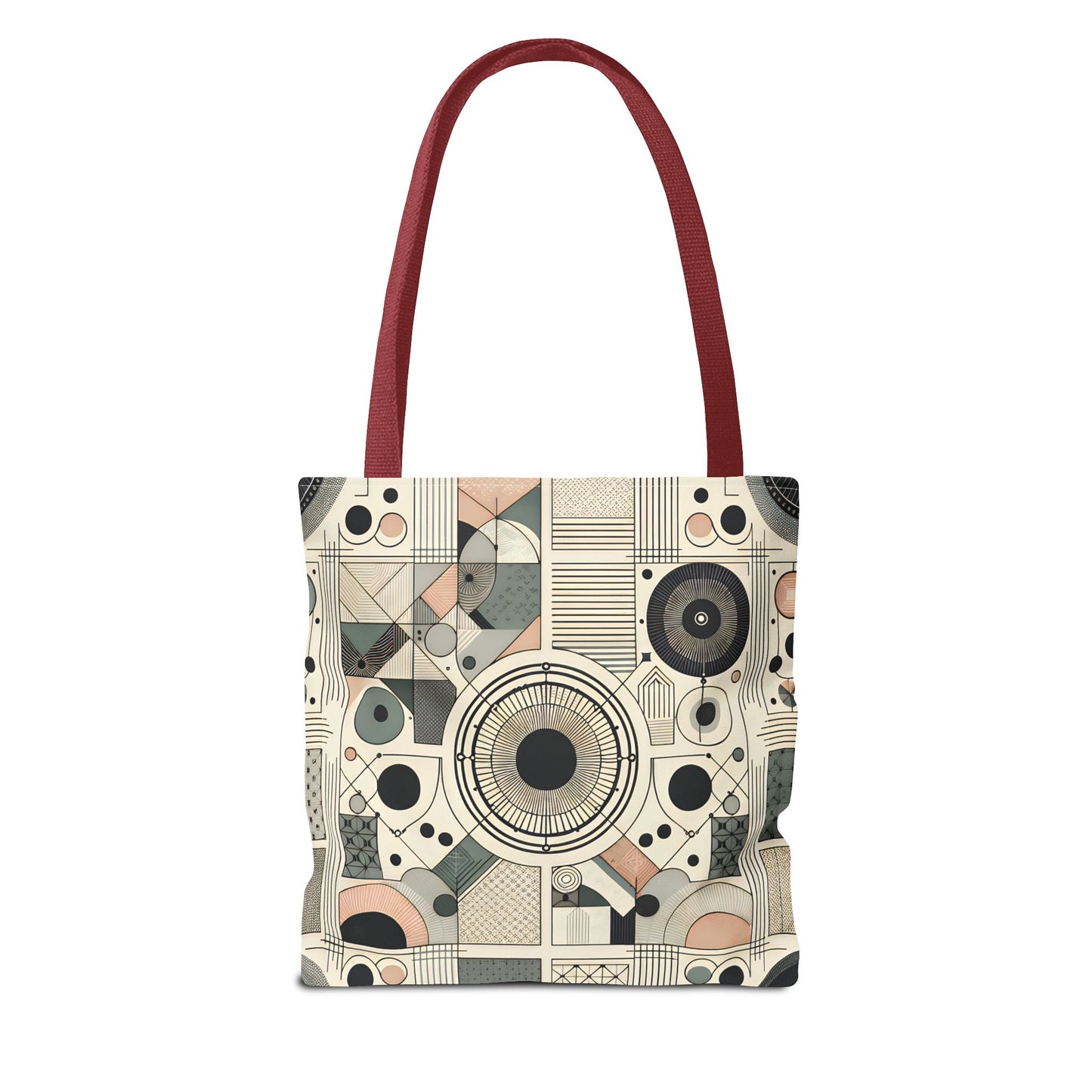 Geometric Pattern Tote Bag – Modern Art Style | Eco-Friendly Shopping Tote, Everyday Carry, Stylish Gift for Her