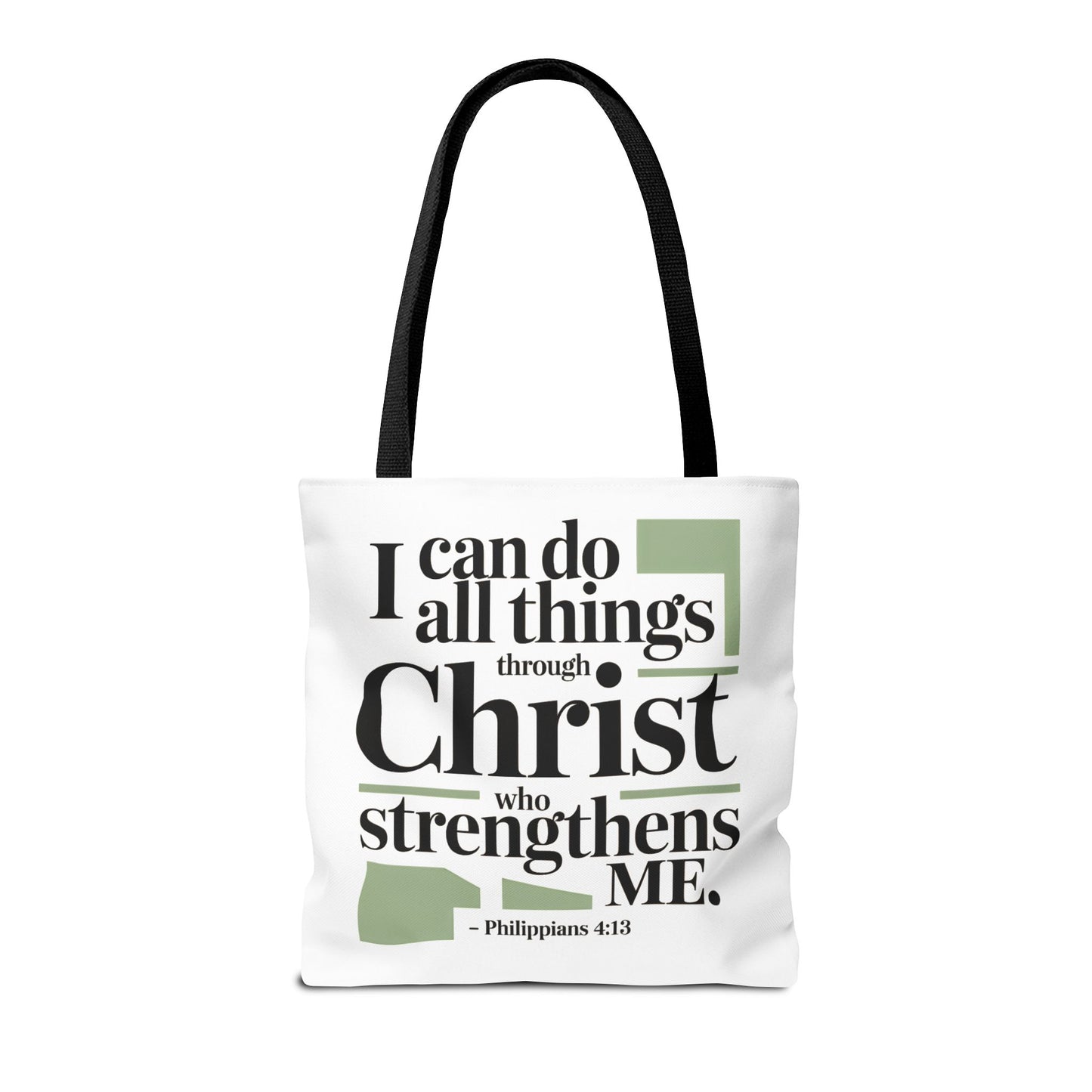 Inspirational Bible Verse Tote Bag – Faith-Based Everyday Carry, Christian Gift for Women, Church & Life
