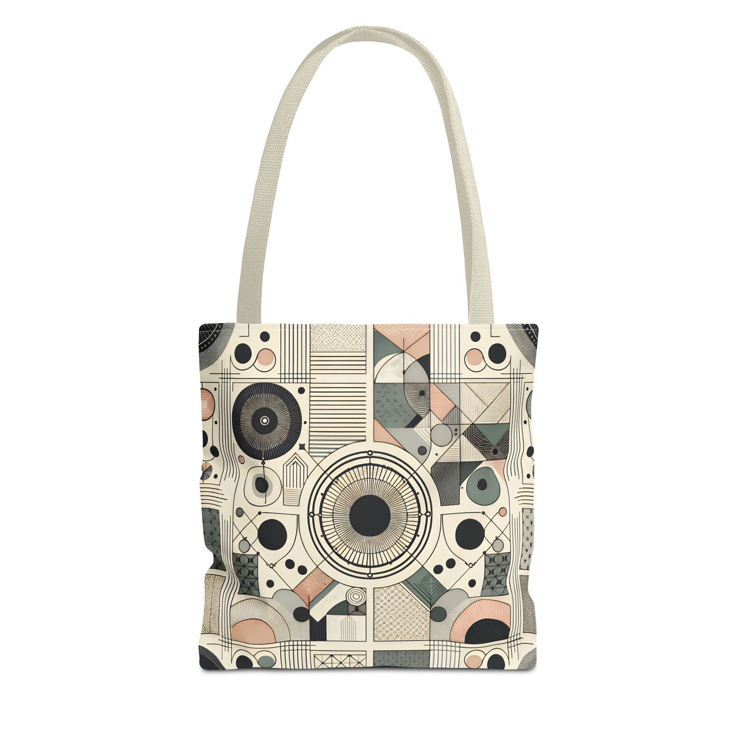 Geometric Pattern Tote Bag – Modern Art Style | Eco-Friendly Shopping Tote, Everyday Carry, Stylish Gift for Her