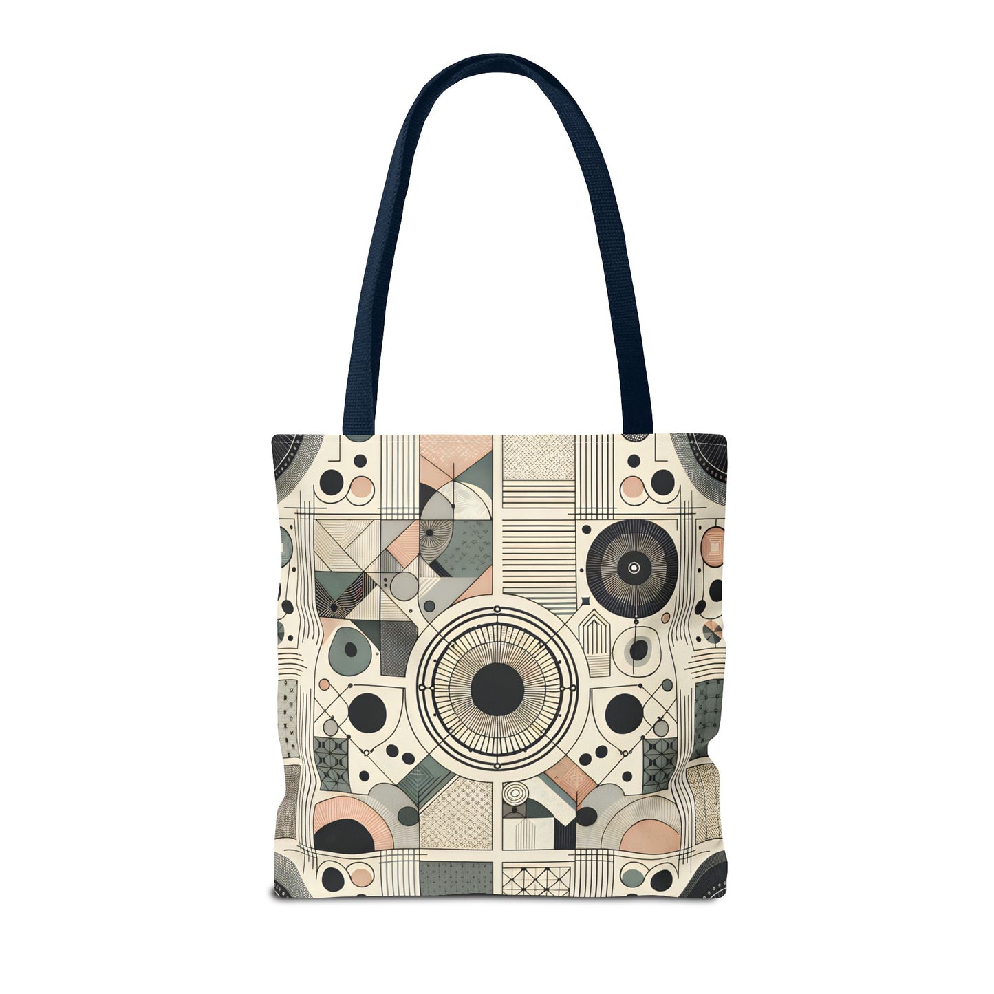 Geometric Pattern Tote Bag – Modern Art Style | Eco-Friendly Shopping Tote, Everyday Carry, Stylish Gift for Her