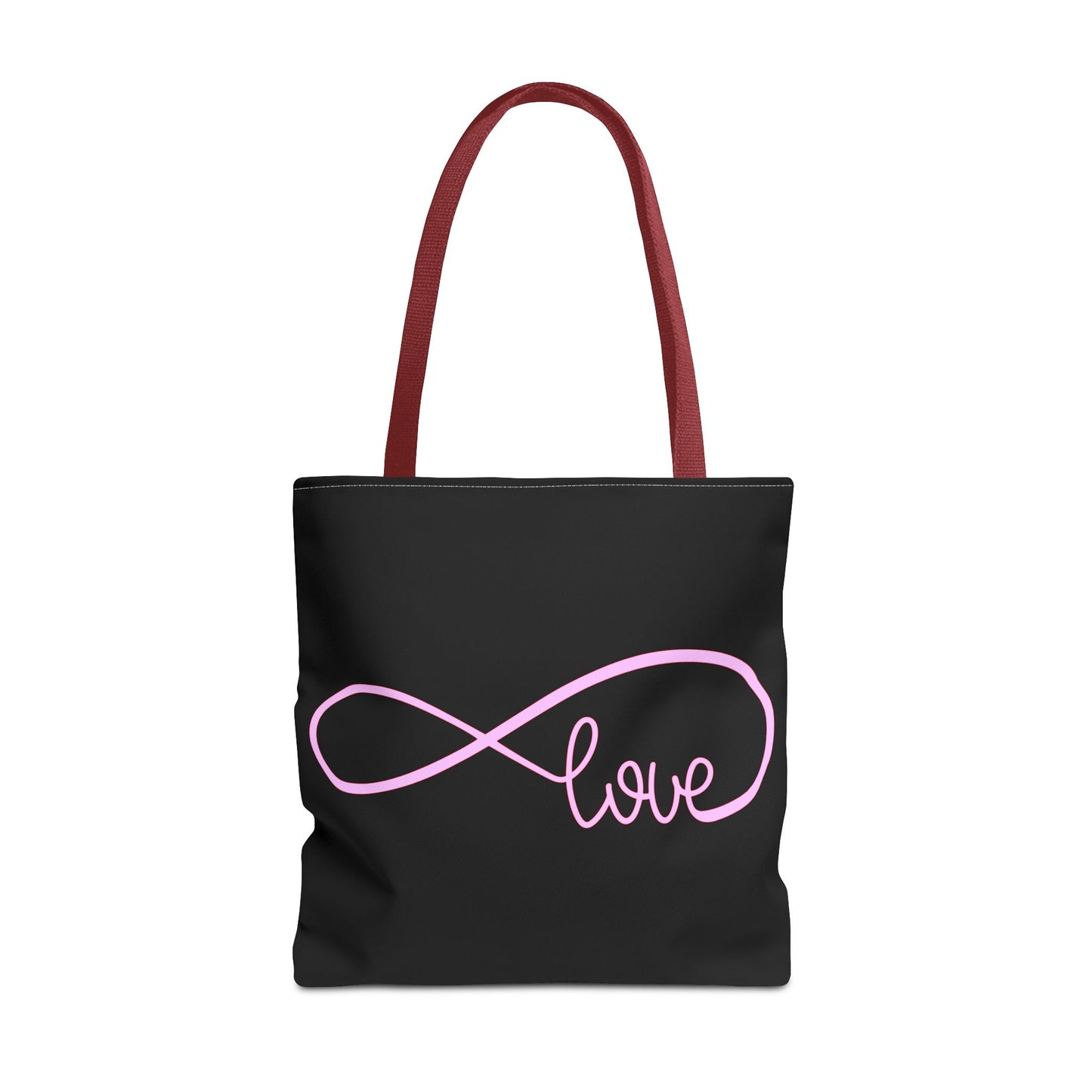 Love Infinity Symbol Tote Bag – Romantic Double-Sided Print, Everyday Carry