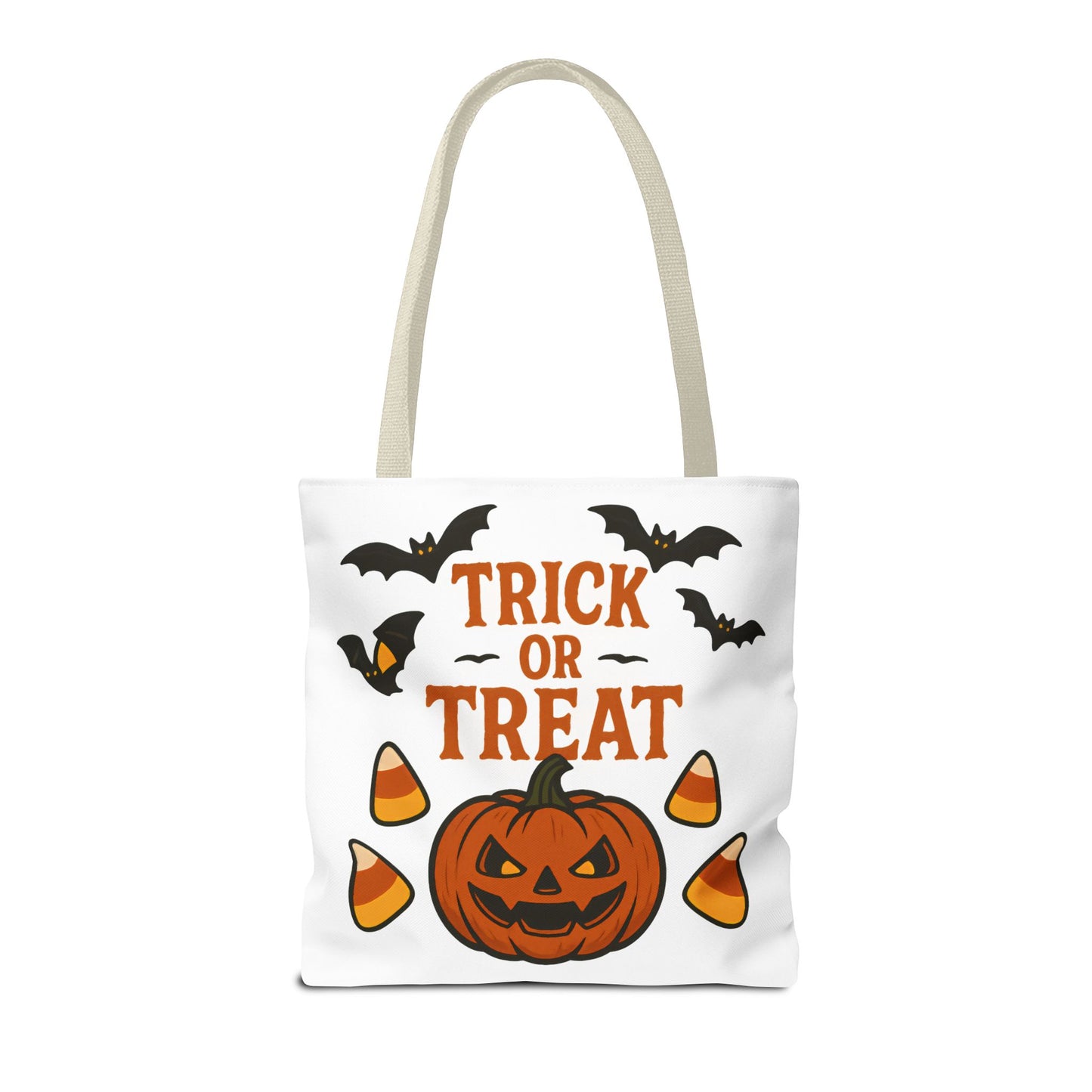 Halloween Trick or Treat Tote Bag – Spooky, Kid-Friendly Candy Carrier 🎃