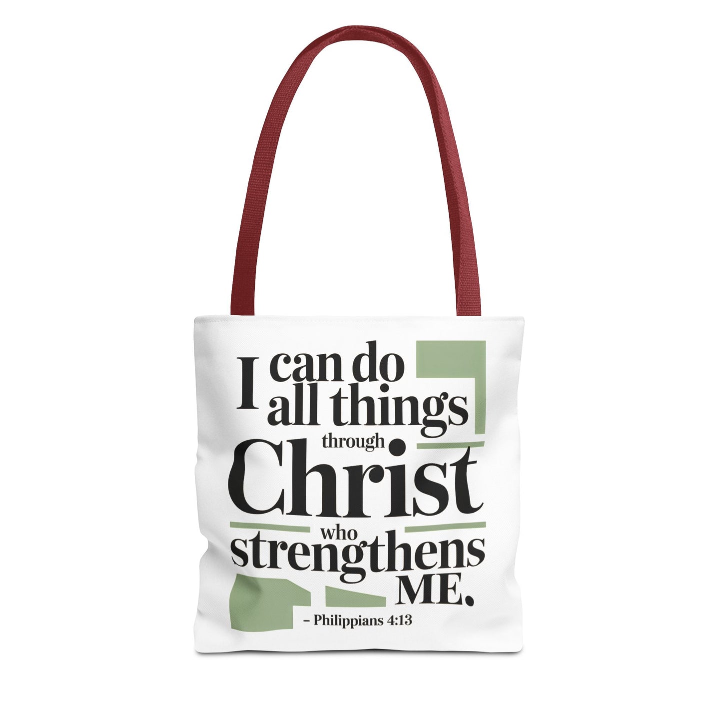 Inspirational Bible Verse Tote Bag – Faith-Based Everyday Carry, Christian Gift for Women, Church & Life