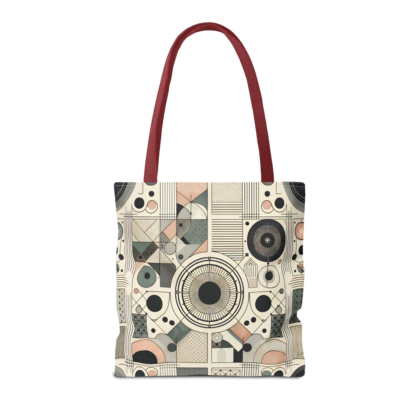Geometric Pattern Tote Bag – Modern Art Style | Eco-Friendly Shopping Tote, Everyday Carry, Stylish Gift for Her