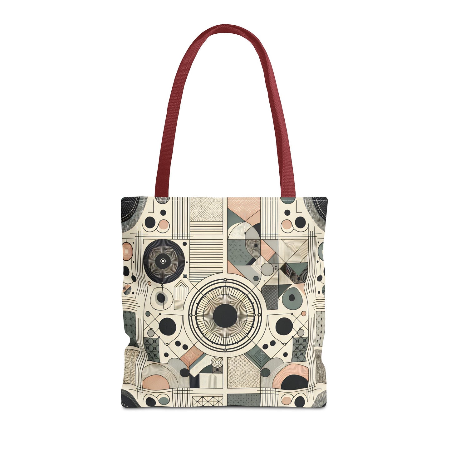 Geometric Pattern Tote Bag – Modern Art Style | Eco-Friendly Shopping Tote, Everyday Carry, Stylish Gift for Her