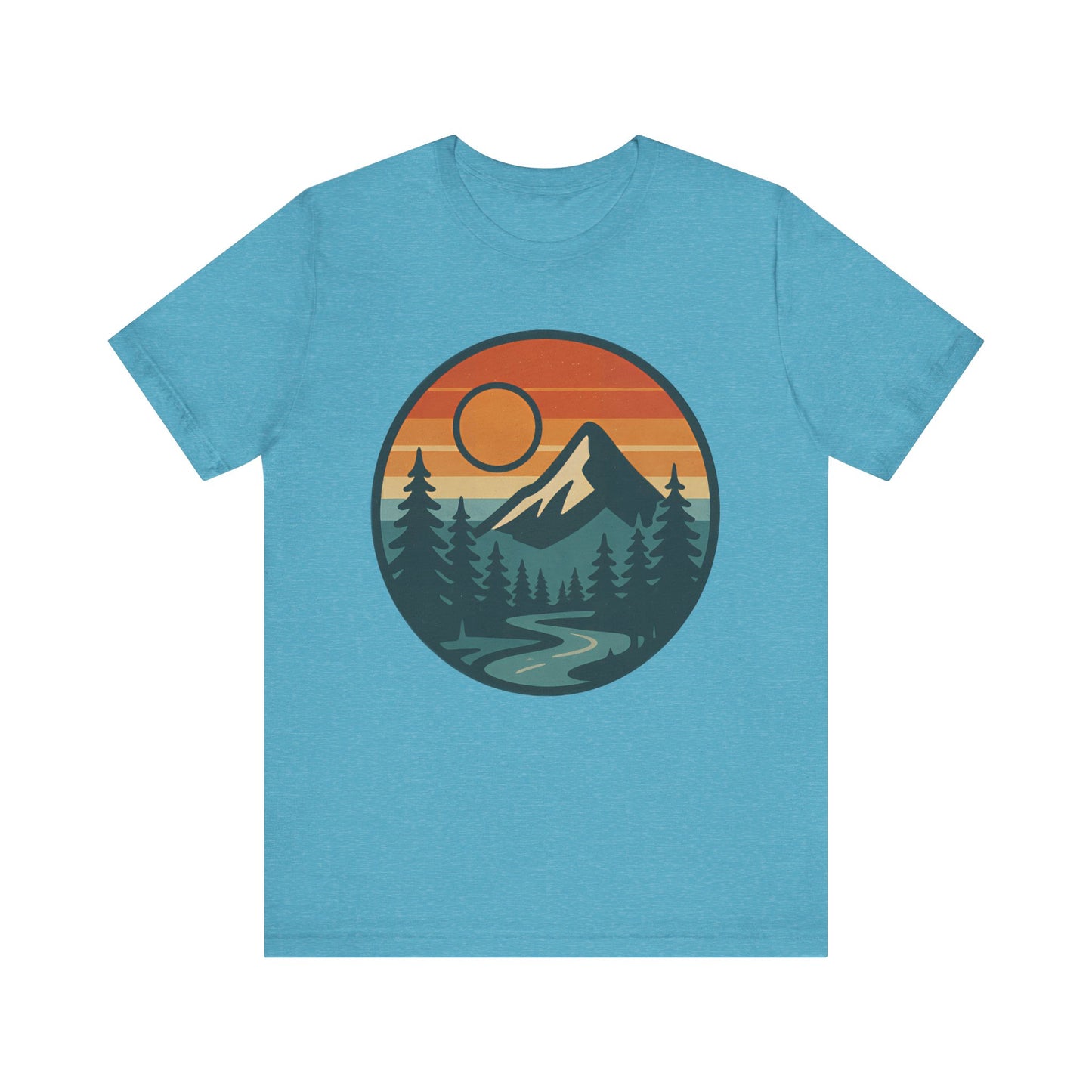Mountain Sunset Nature Tee