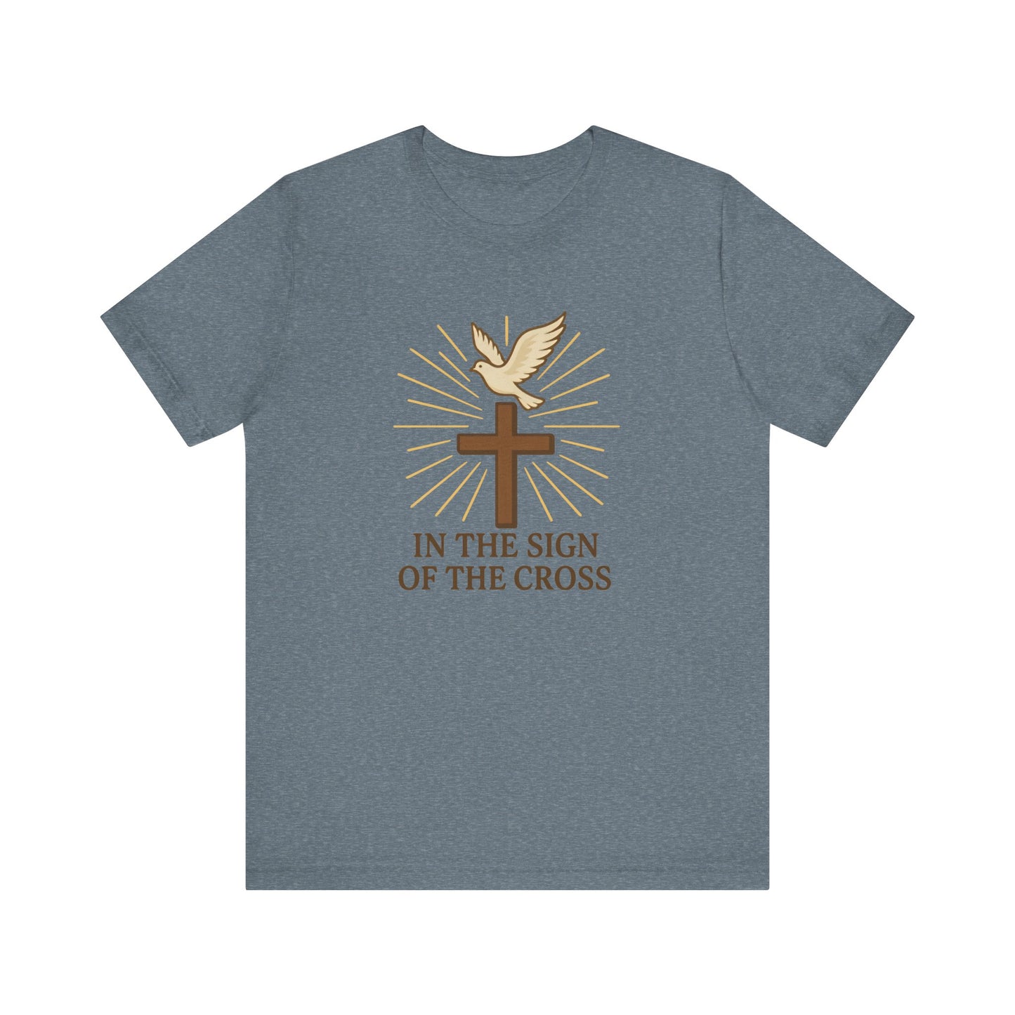 Faith-Inspired “In the Sign of the Cross” T-Shirt