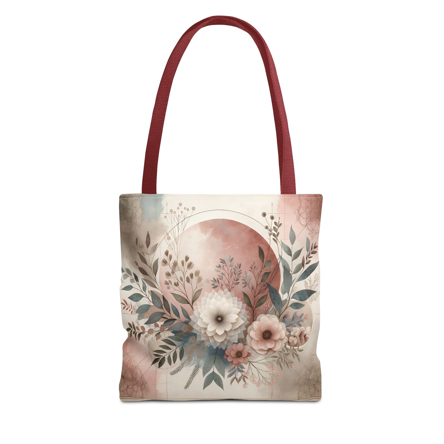 Floral Tote Bag – Elegant Eco-Friendly Accessory for Shopping, Weddings, and Gifting