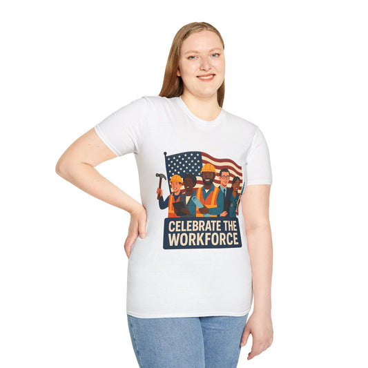 Celebrate the Workforce Patriotic Shirt