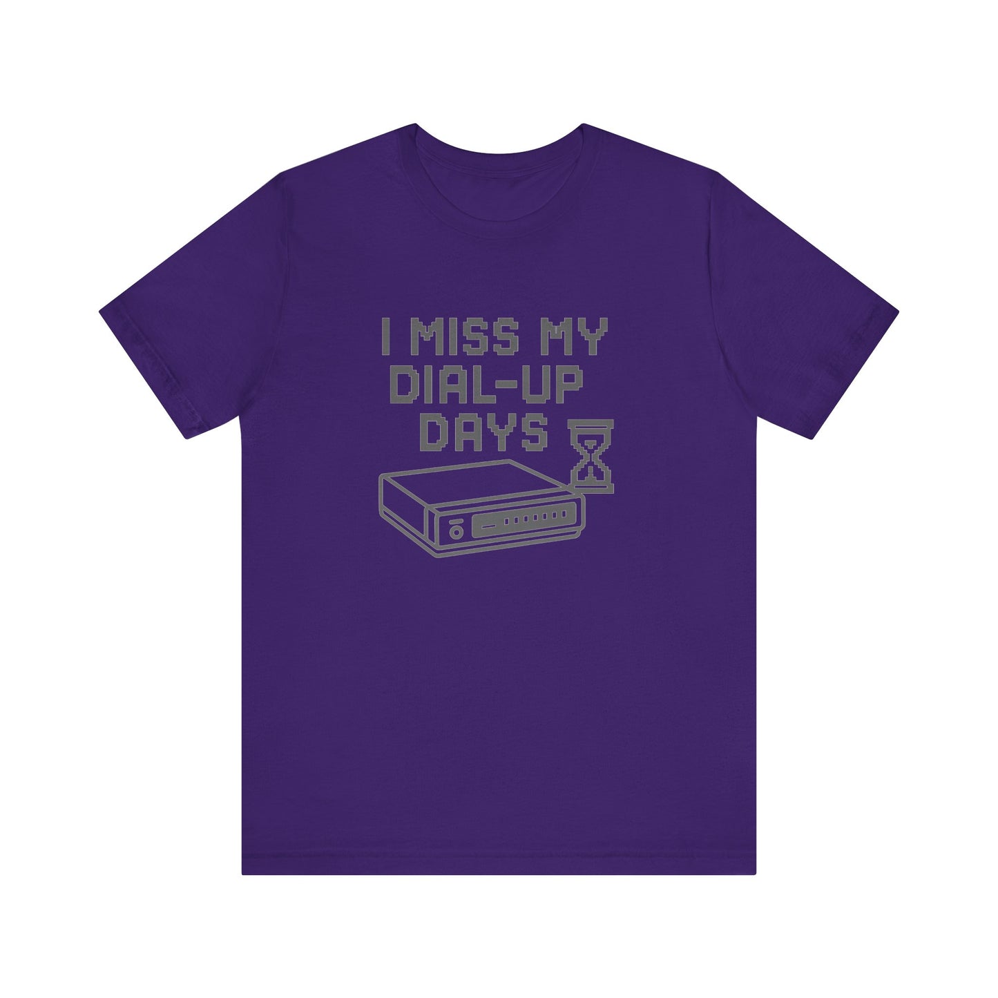Nostalgic Dial-Up Days Tee – Retro Tech Shirt for 90s Kids, IT Pros & Internet Pioneers