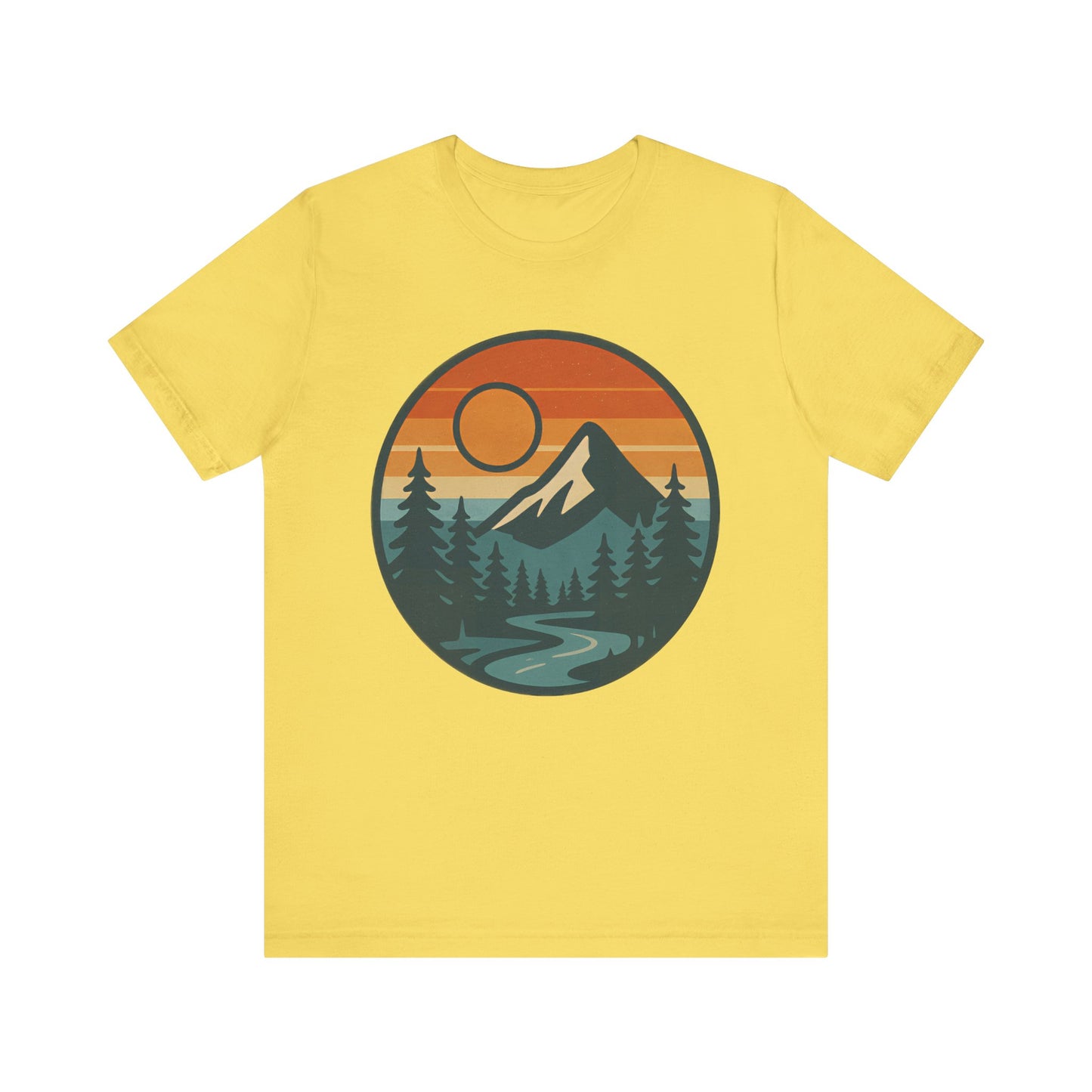 Mountain Sunset Nature Tee