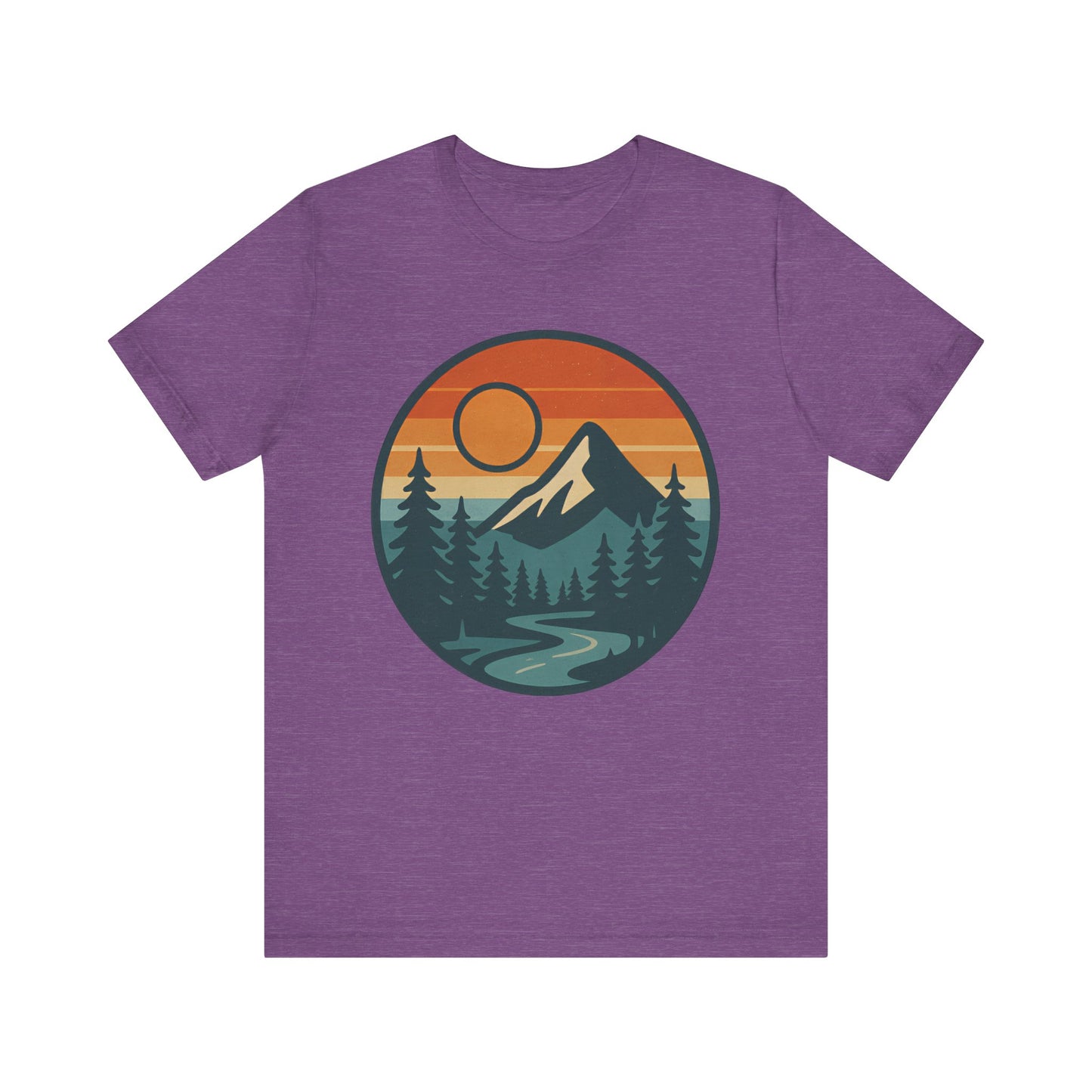 Mountain Sunset Nature Tee