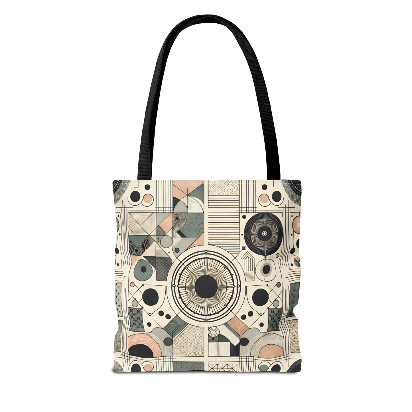Geometric Pattern Tote Bag – Modern Art Style | Eco-Friendly Shopping Tote, Everyday Carry, Stylish Gift for Her