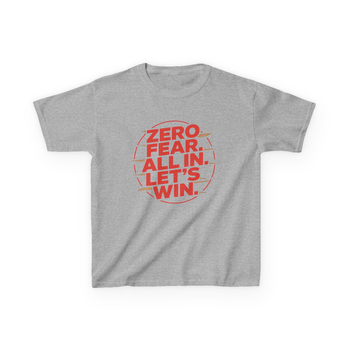 Zero Fear Kids Tee – Inspirational Shirt for Young Champions
