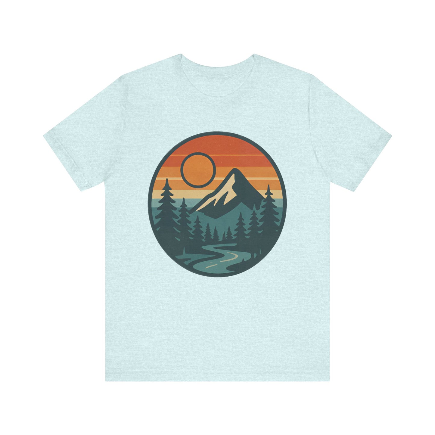 Mountain Sunset Nature Tee