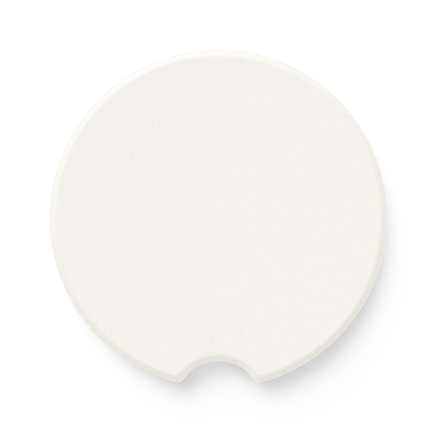 Soapstone Car Coaster - "He is Risen" Floral Design, Christian Decor, Car Accessories, Gift for Easter, Home & Auto Decor