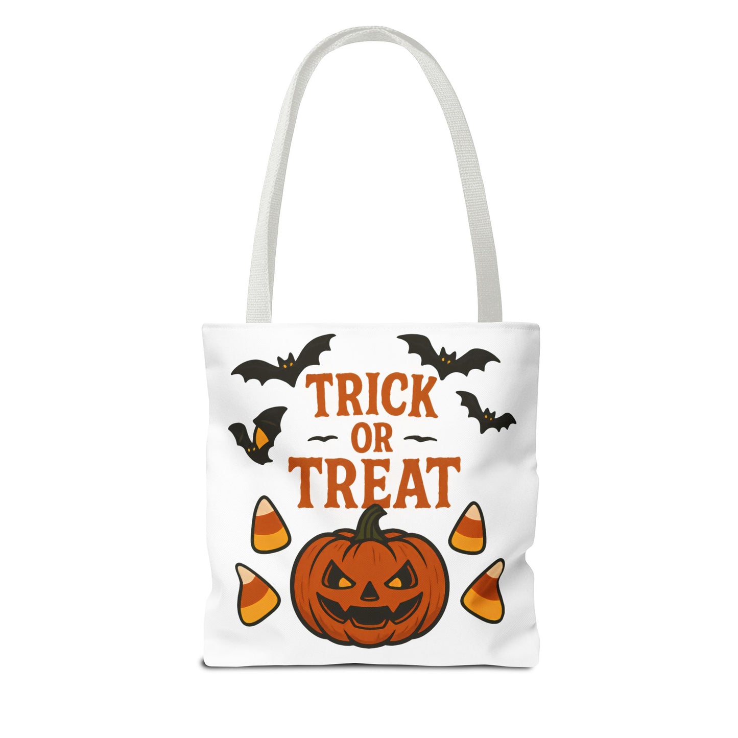 Halloween Trick or Treat Tote Bag – Spooky, Kid-Friendly Candy Carrier 🎃