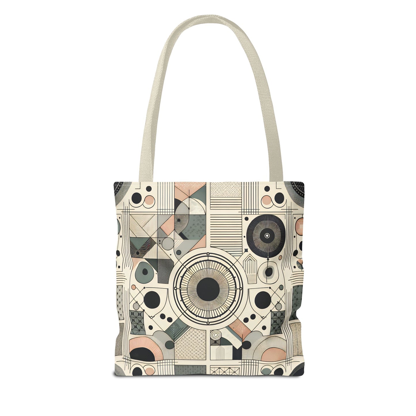 Geometric Pattern Tote Bag – Modern Art Style | Eco-Friendly Shopping Tote, Everyday Carry, Stylish Gift for Her