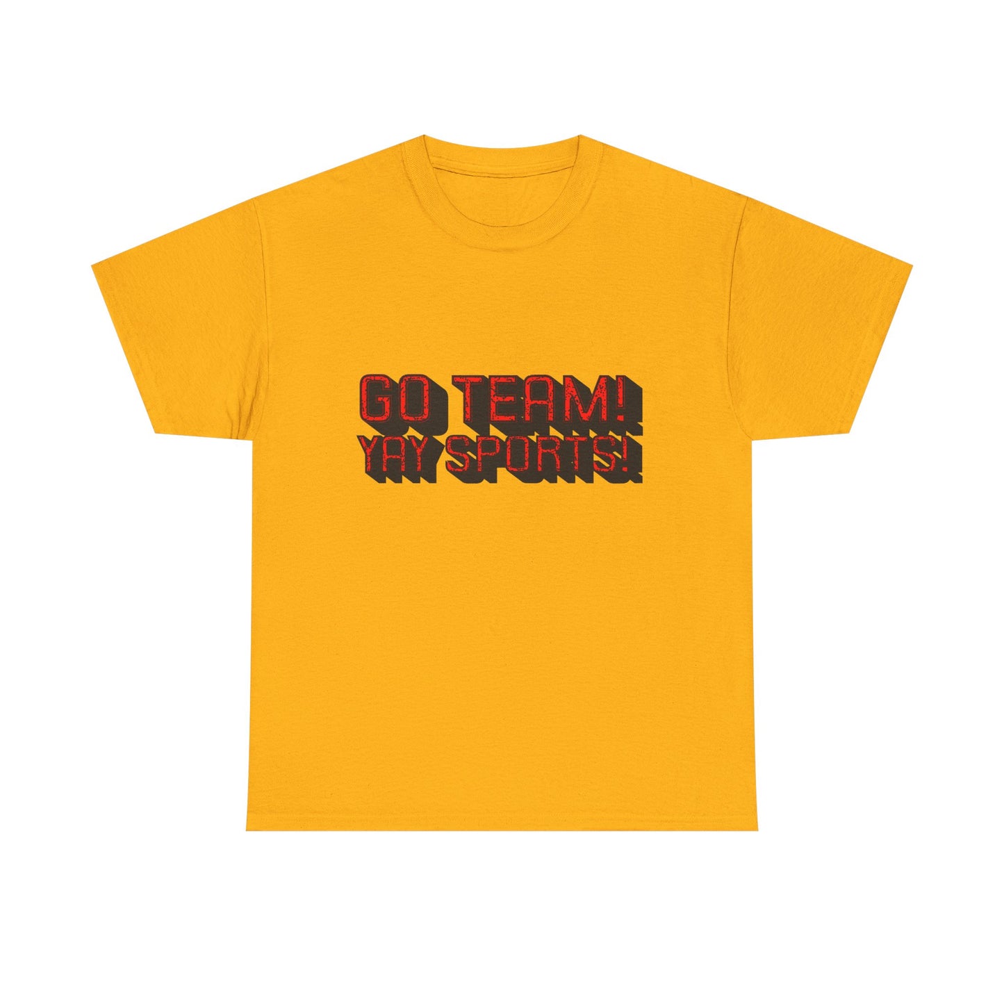 Sporty “GO TEAM YAY SPORTS” Tee