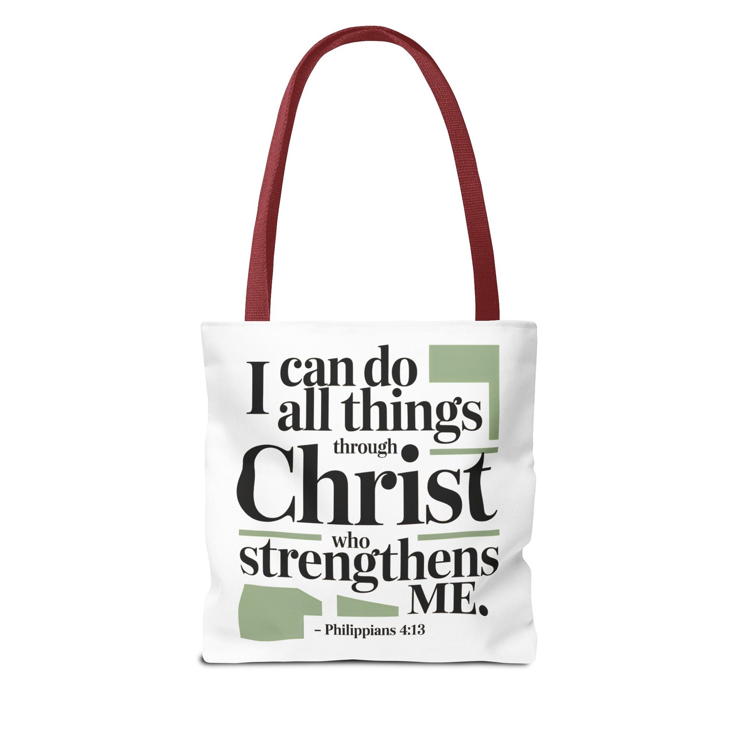 Inspirational Bible Verse Tote Bag – Faith-Based Everyday Carry, Christian Gift for Women, Church & Life