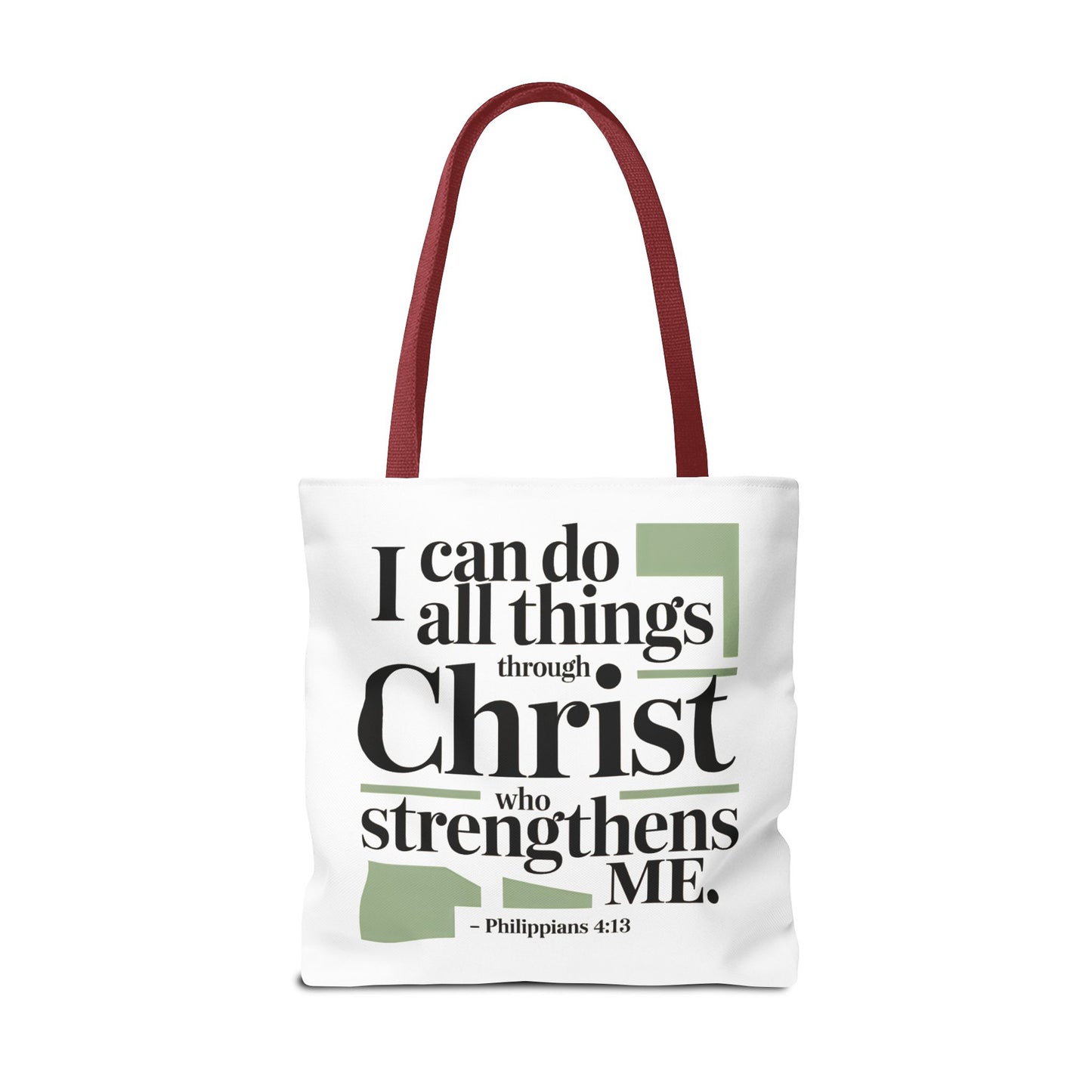 Inspirational Bible Verse Tote Bag – Faith-Based Everyday Carry, Christian Gift for Women, Church & Life