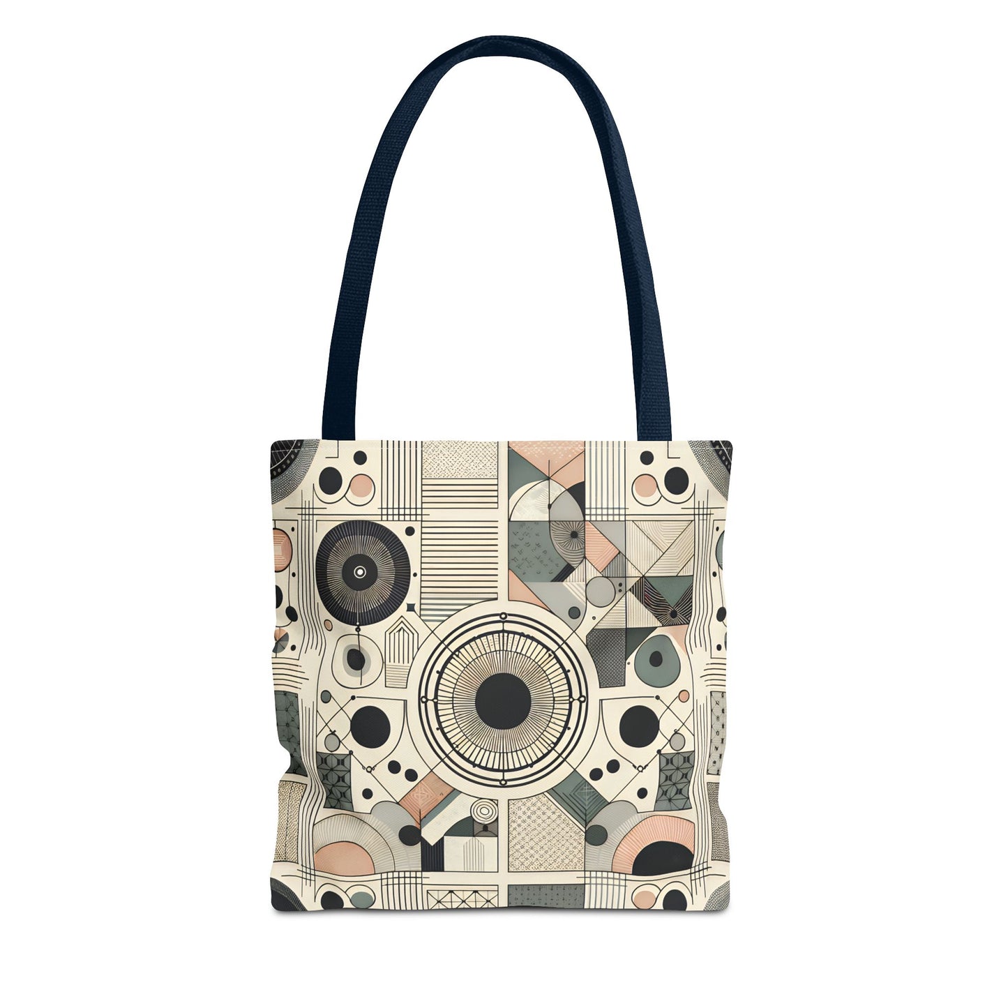 Geometric Pattern Tote Bag – Modern Art Style | Eco-Friendly Shopping Tote, Everyday Carry, Stylish Gift for Her