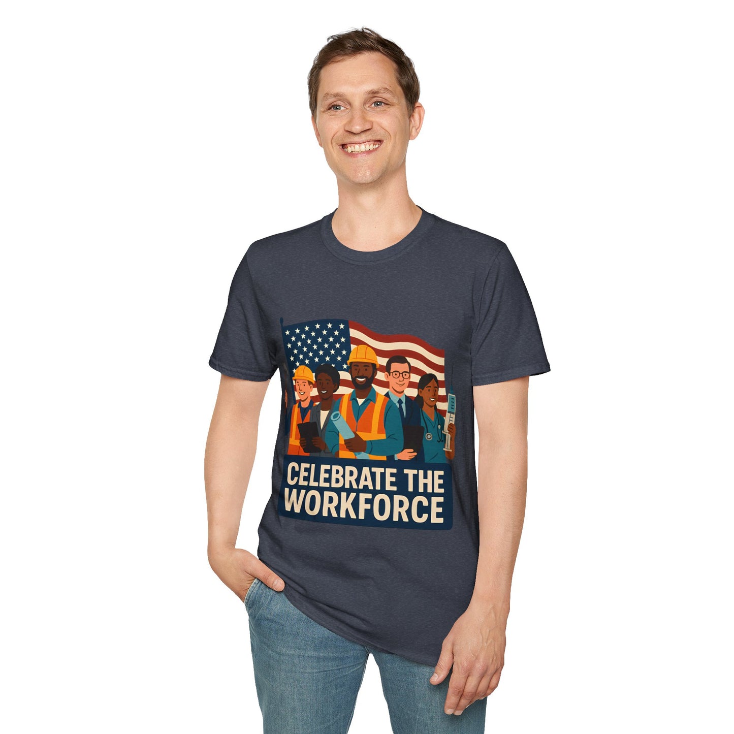 Celebrate the Workforce Patriotic Shirt