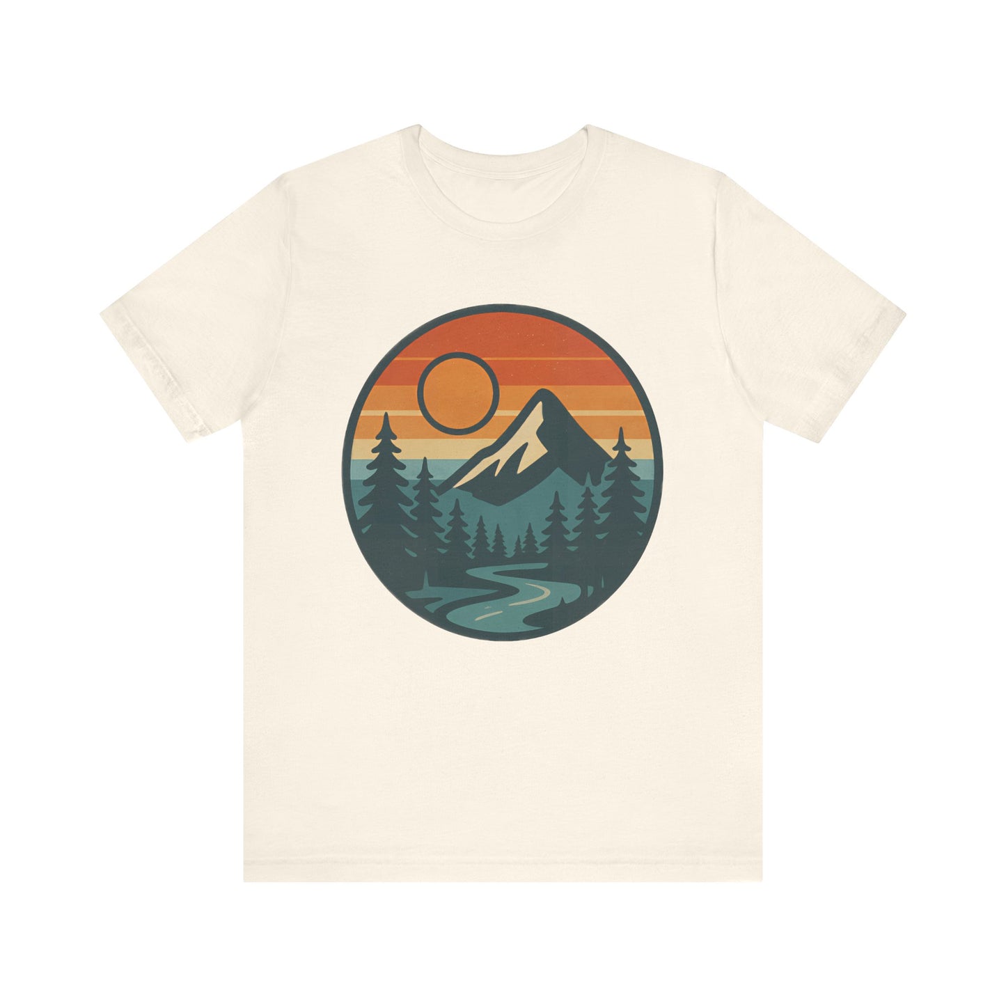 Mountain Sunset Nature Tee