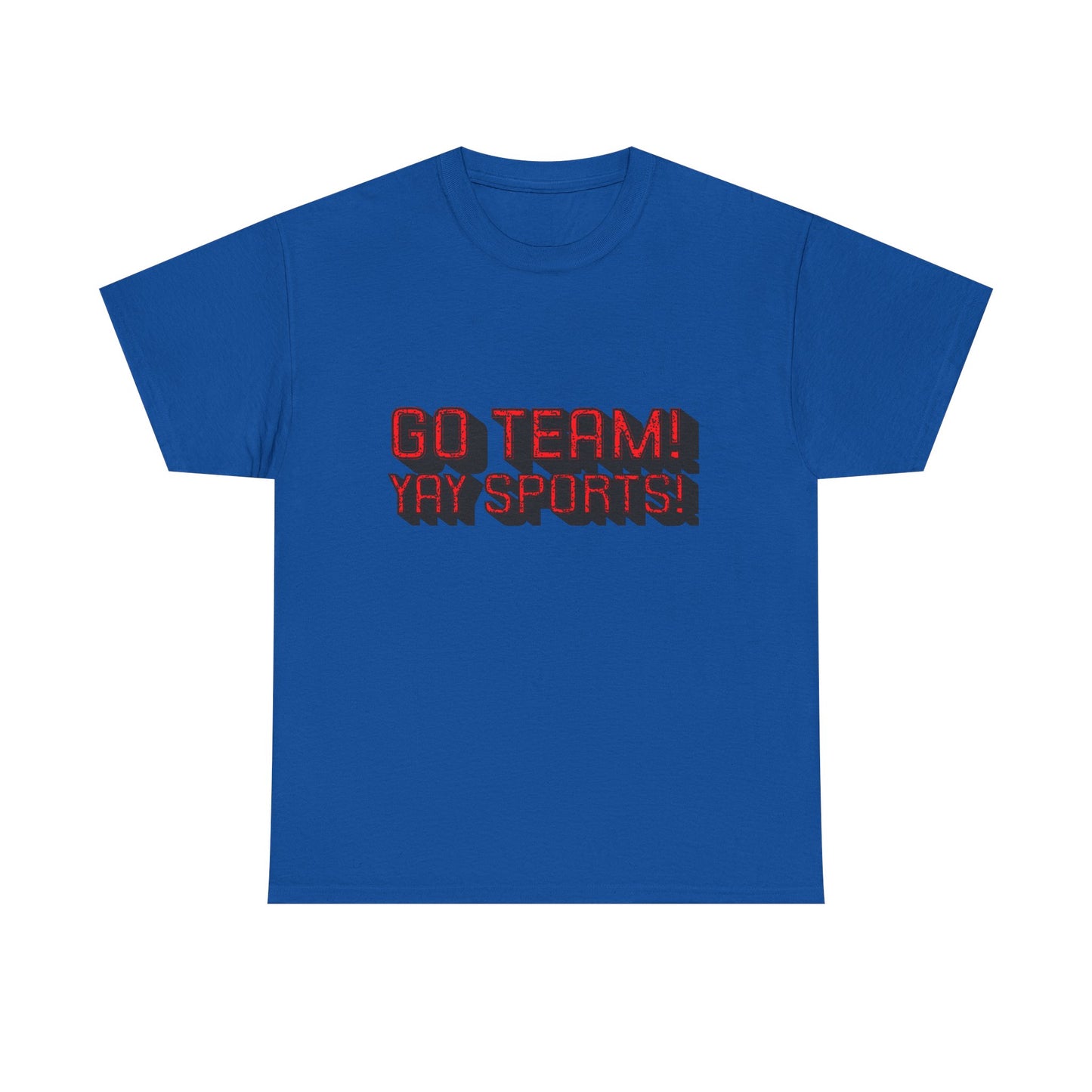 Sporty “GO TEAM YAY SPORTS” Tee