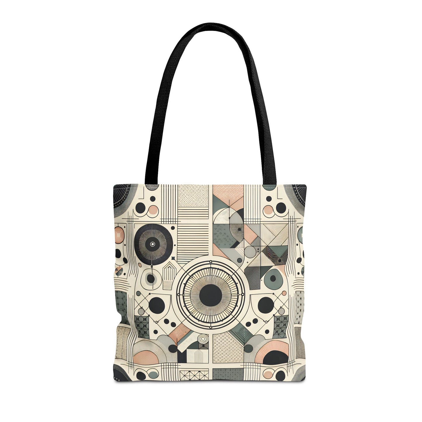 Geometric Pattern Tote Bag – Modern Art Style | Eco-Friendly Shopping Tote, Everyday Carry, Stylish Gift for Her