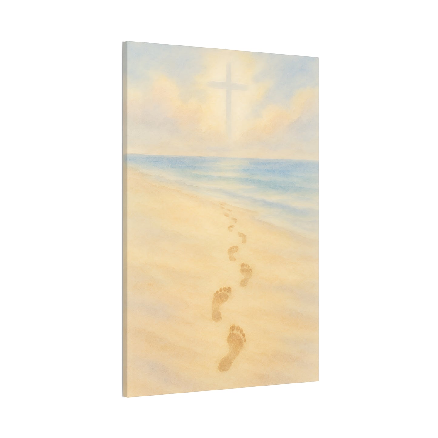 Footprints in the Sand Canvas