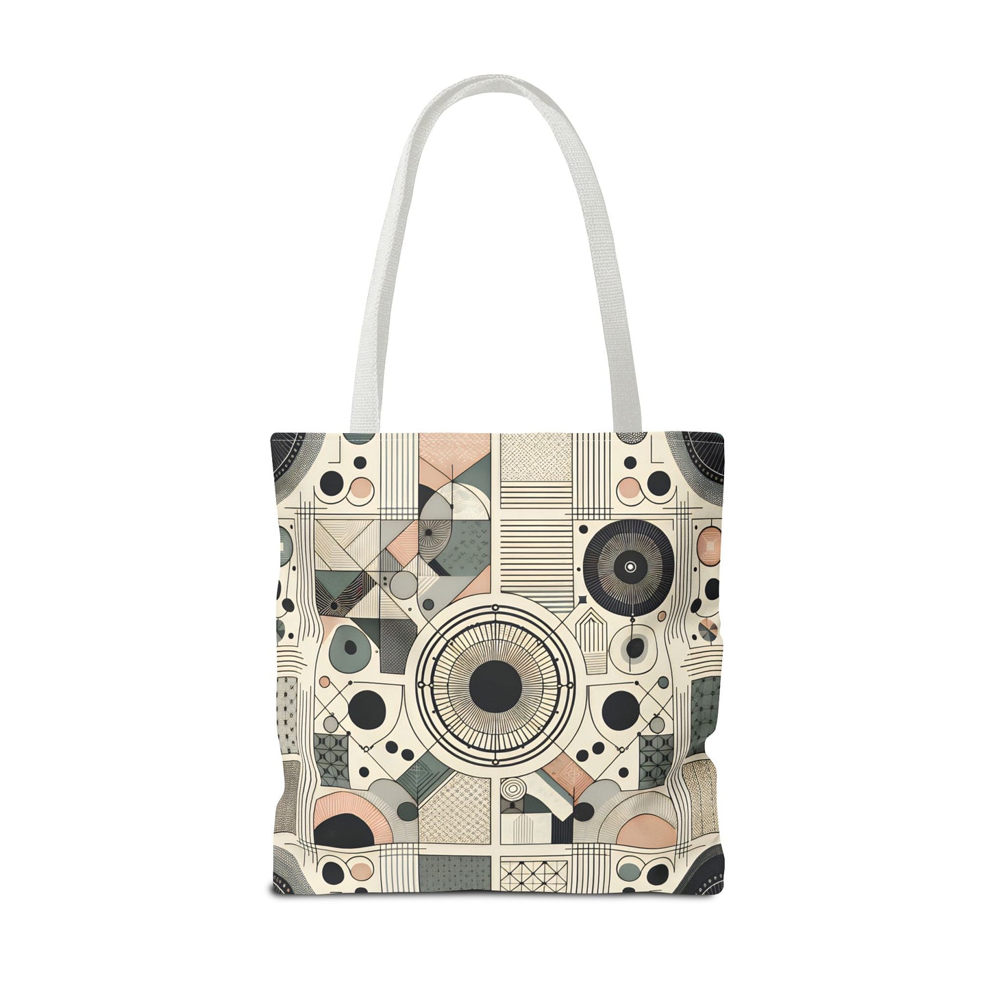 Geometric Pattern Tote Bag – Modern Art Style | Eco-Friendly Shopping Tote, Everyday Carry, Stylish Gift for Her