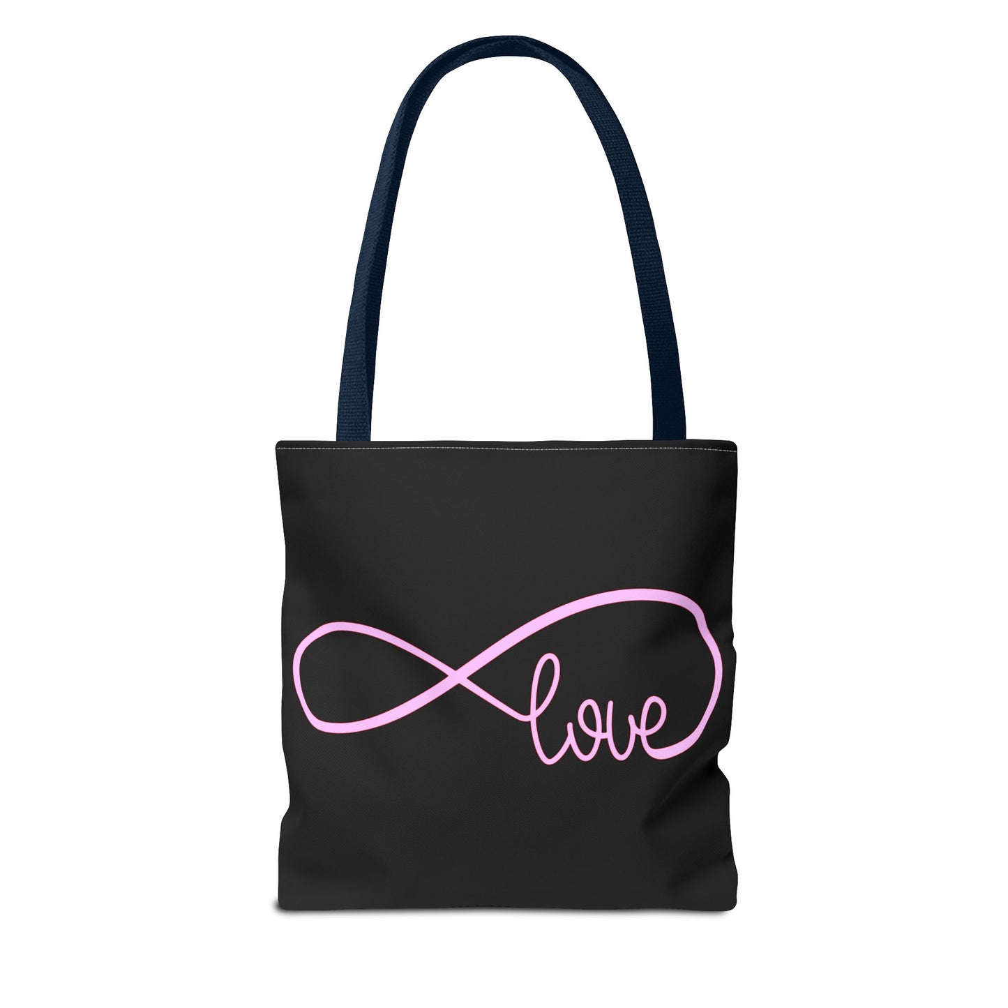 Love Infinity Symbol Tote Bag – Romantic Double-Sided Print, Everyday Carry