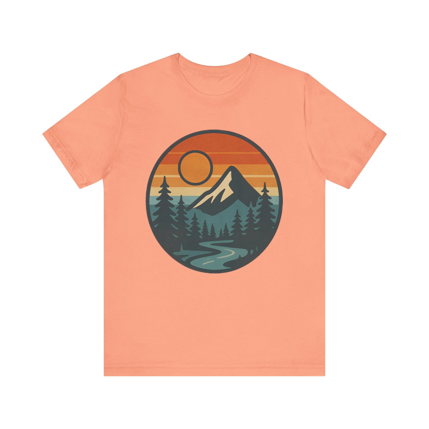 Mountain Sunset Nature Tee