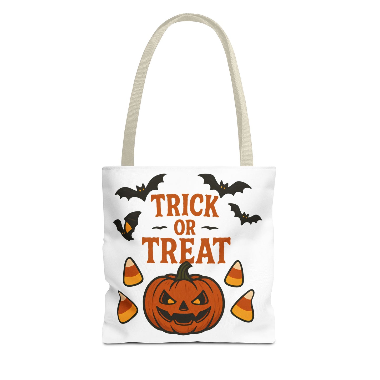 Halloween Trick or Treat Tote Bag – Spooky, Kid-Friendly Candy Carrier 🎃