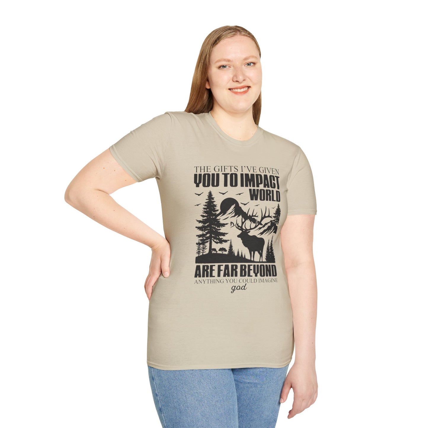 God's Gifts to Impact the World Deer Design