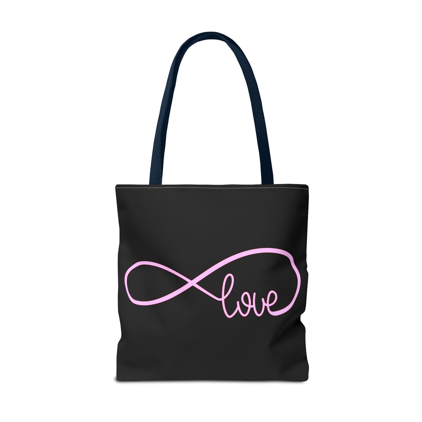 Love Infinity Symbol Tote Bag – Romantic Double-Sided Print, Everyday Carry
