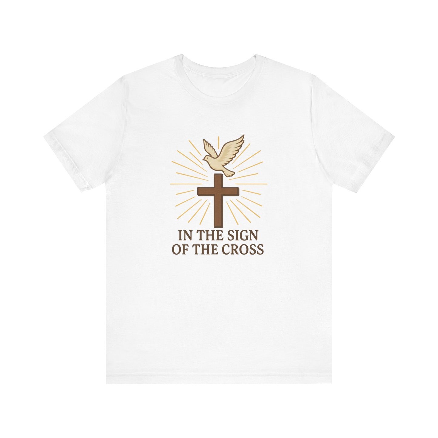 Faith-Inspired “In the Sign of the Cross” T-Shirt