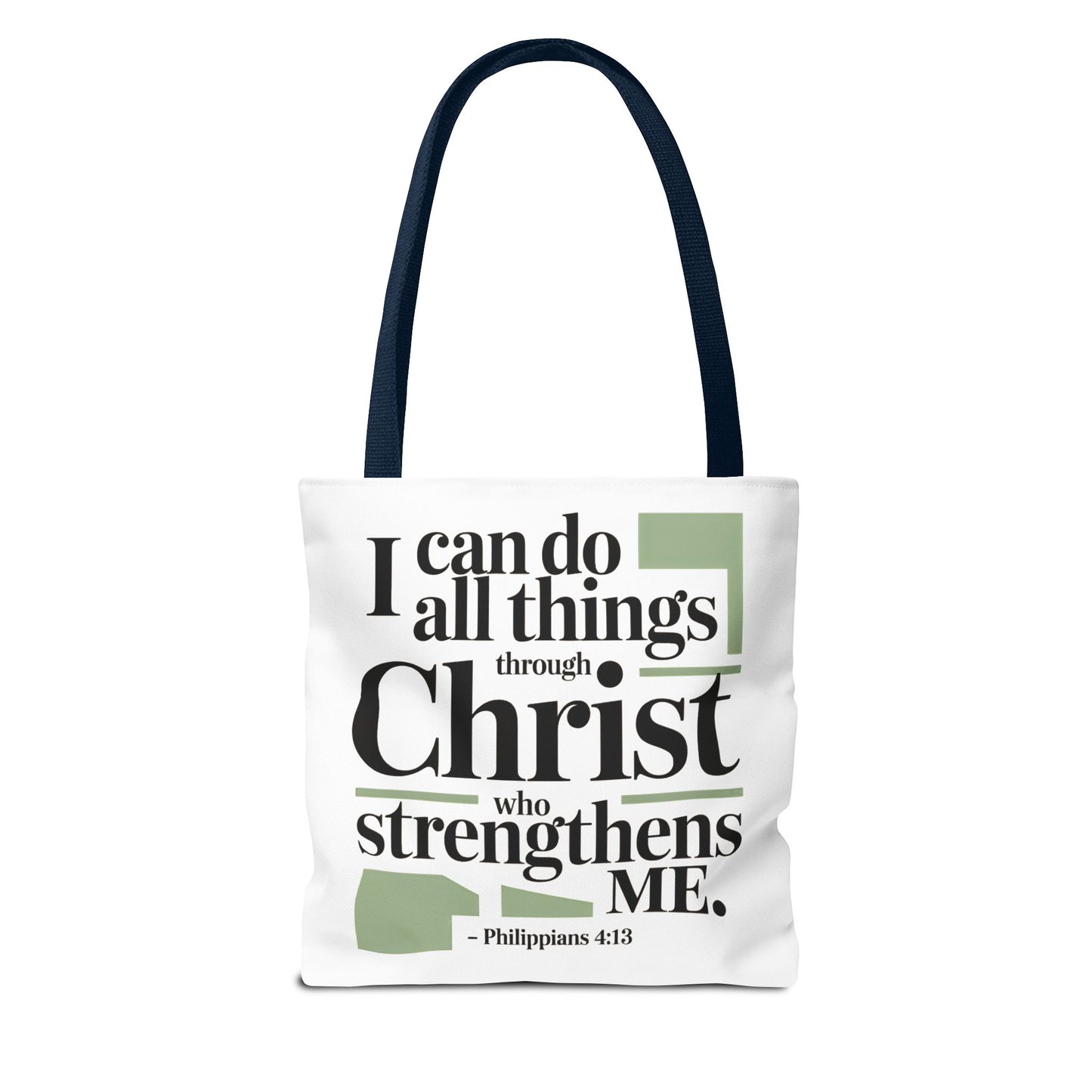 Inspirational Bible Verse Tote Bag – Faith-Based Everyday Carry, Christian Gift for Women, Church & Life