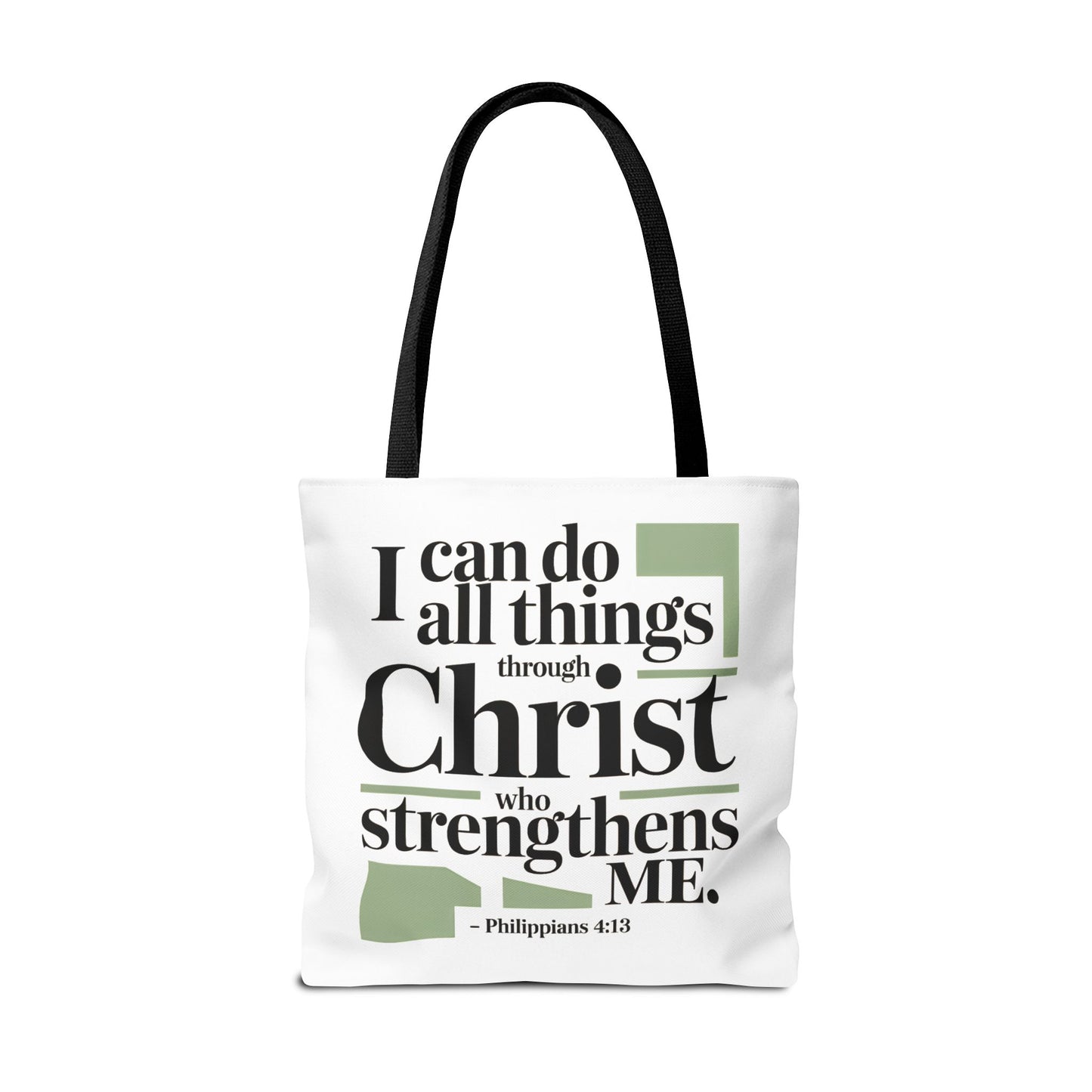 Inspirational Bible Verse Tote Bag – Faith-Based Everyday Carry, Christian Gift for Women, Church & Life