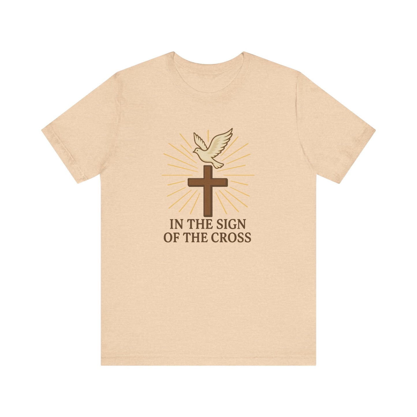 Faith-Inspired “In the Sign of the Cross” T-Shirt
